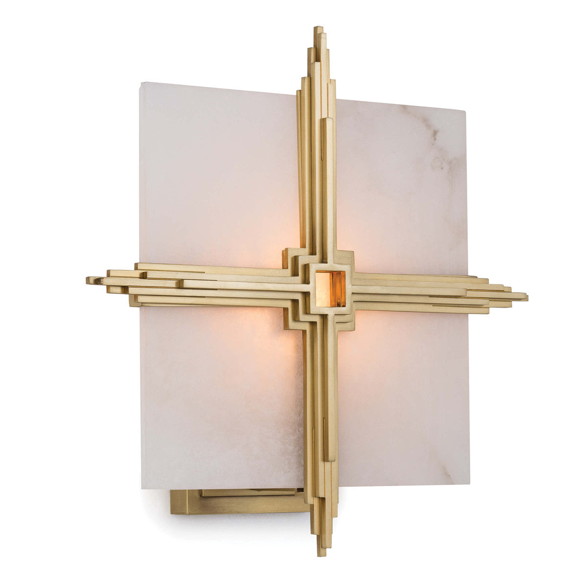 Gotham Sconce (Natural Brass)