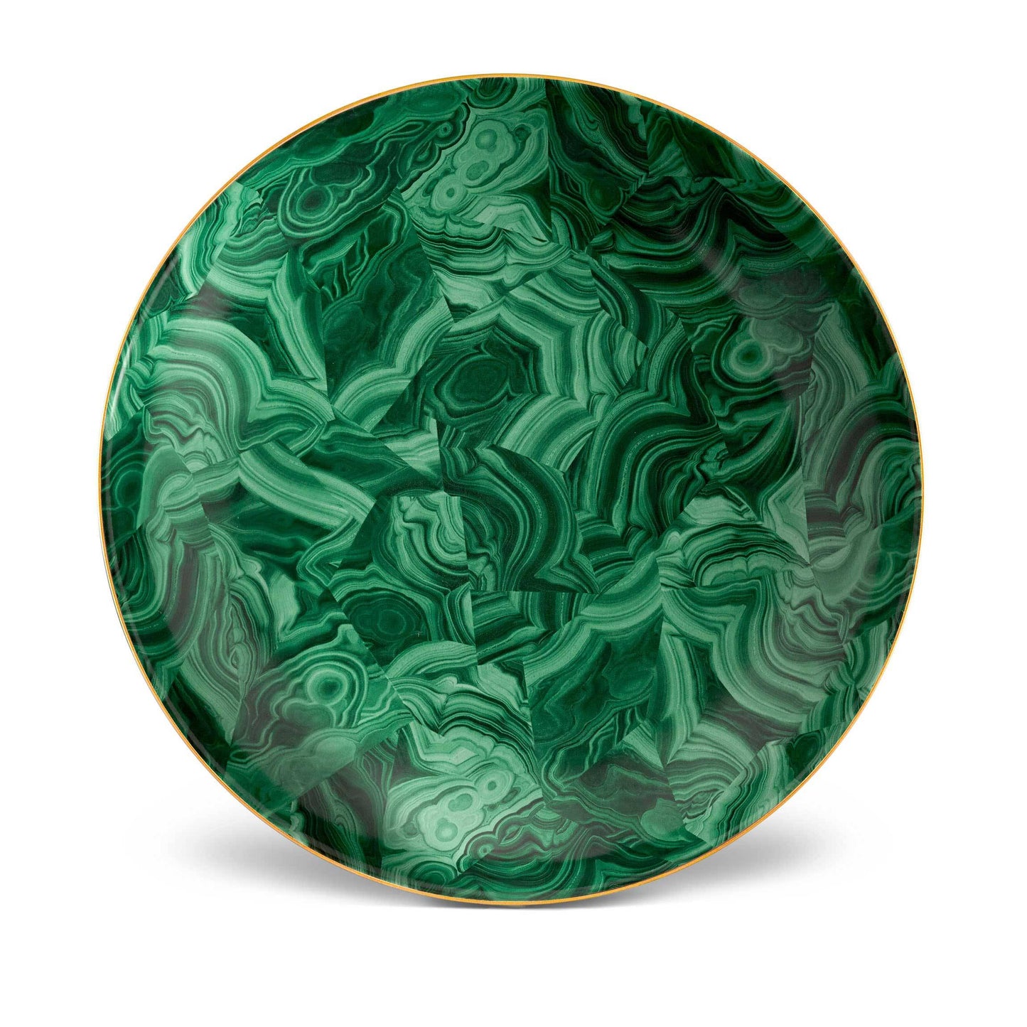 Malachite Round Platter
