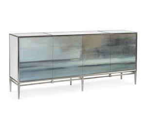 Slated Four Door Credenza