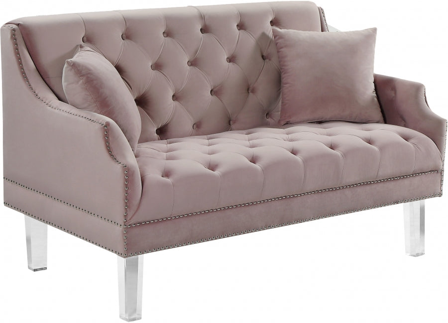 Roxy Velvet Loveseat