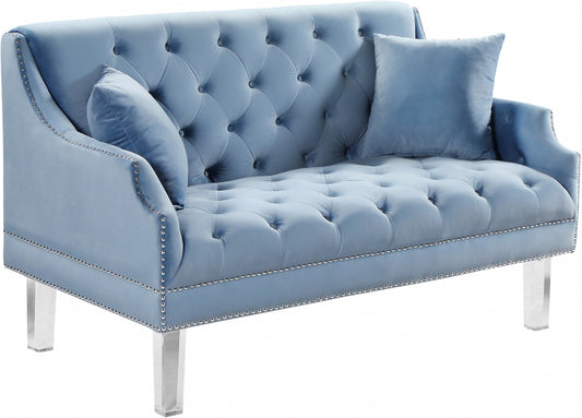 Roxy Velvet Loveseat