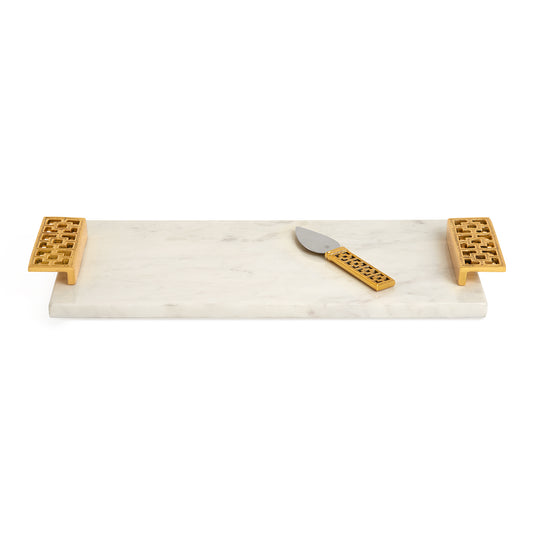 Nixon Cheese Board and Knife Set