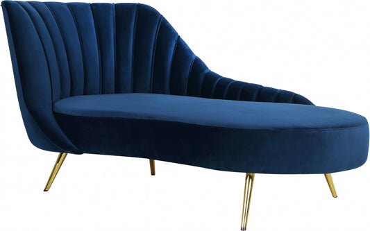 Margo Velvet Chaise Lounge