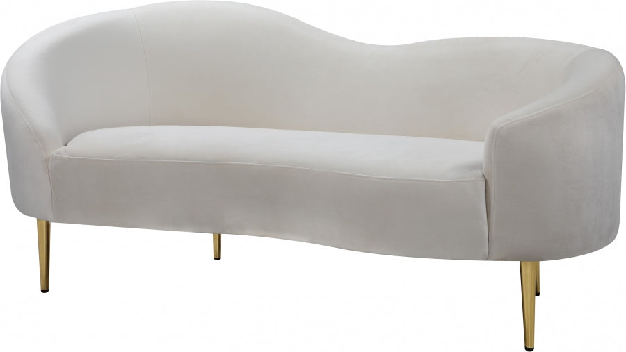 Ritz Velvet Loveseat