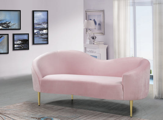 Ritz Velvet Loveseat