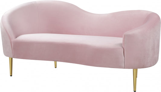 Ritz Velvet Loveseat