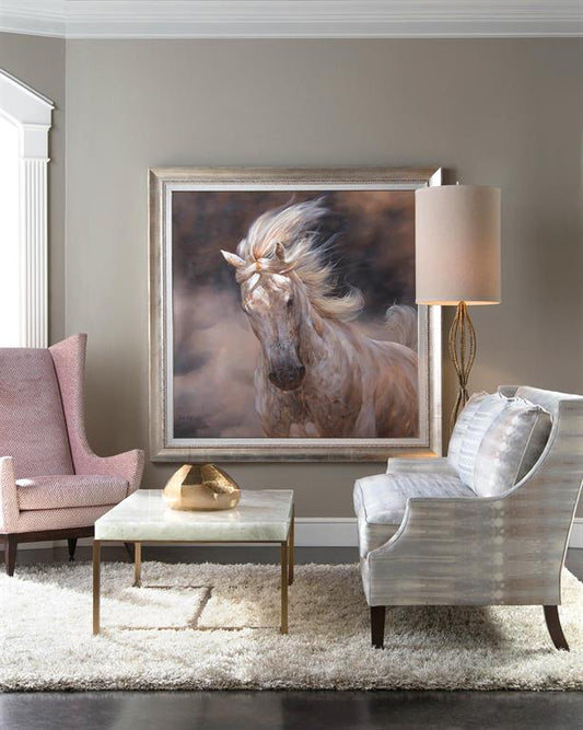 Rectangular Calcite Cocktail Table