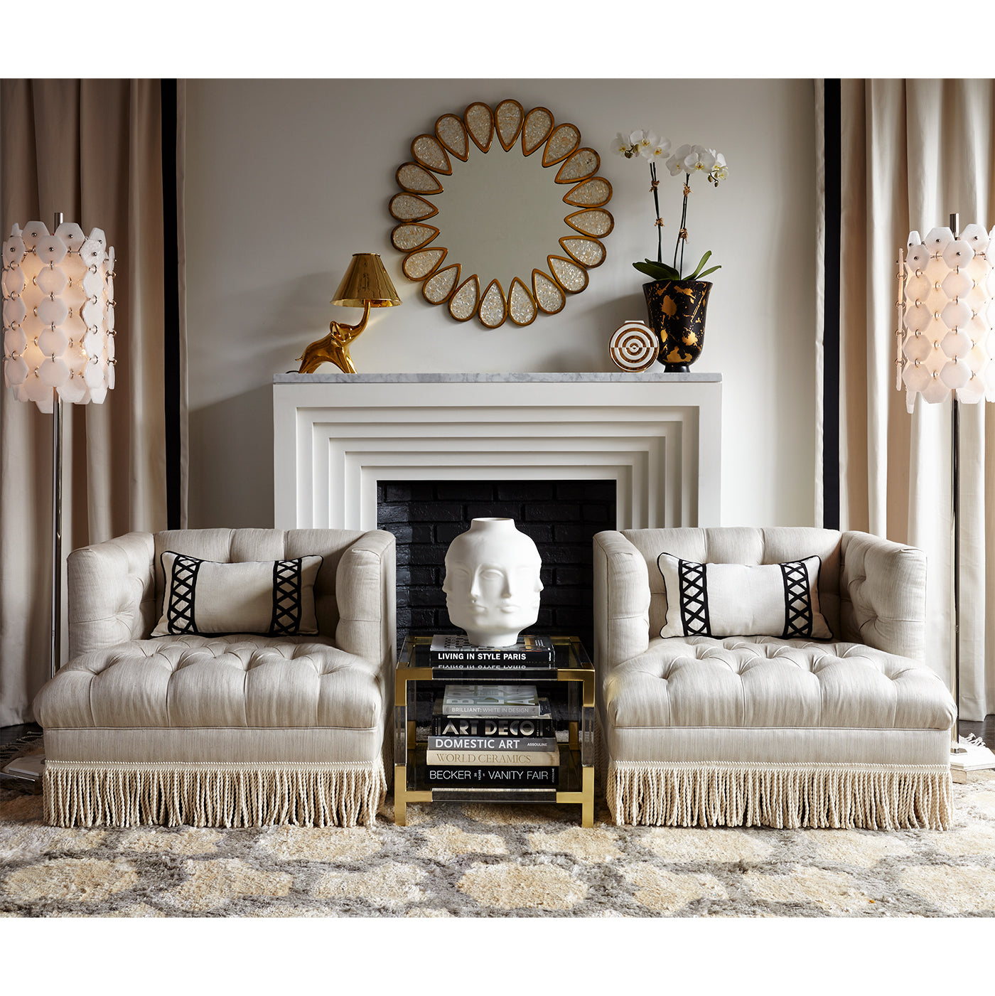 Jacques Two Tier Accent Table