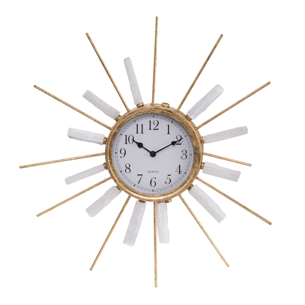 Sunburst Wall Clock
