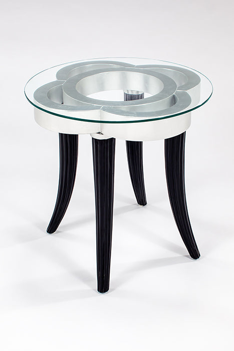 4441 End Table Silver