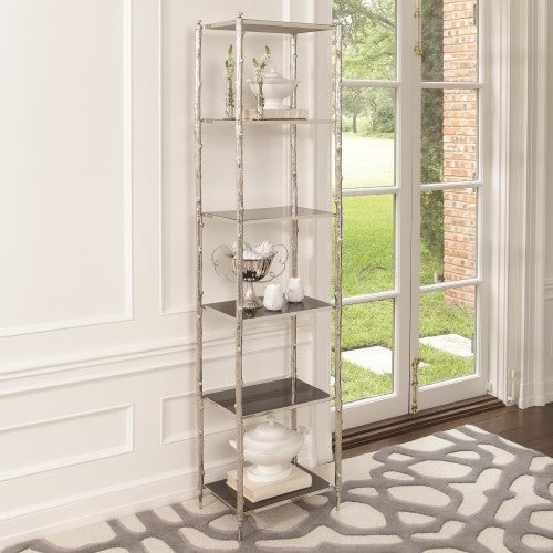Arbor Etagere-Nickel/Black Granite
