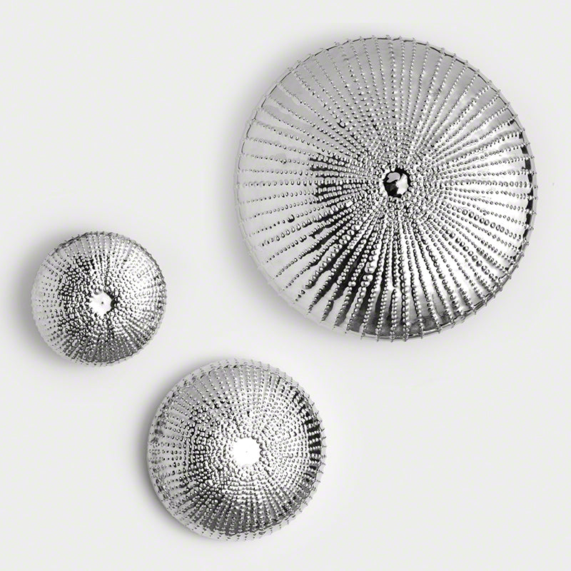 Sea Urchin Wall Sculpture-Nickel