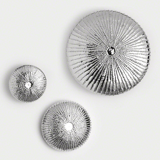 Sea Urchin Wall Sculpture-Nickel