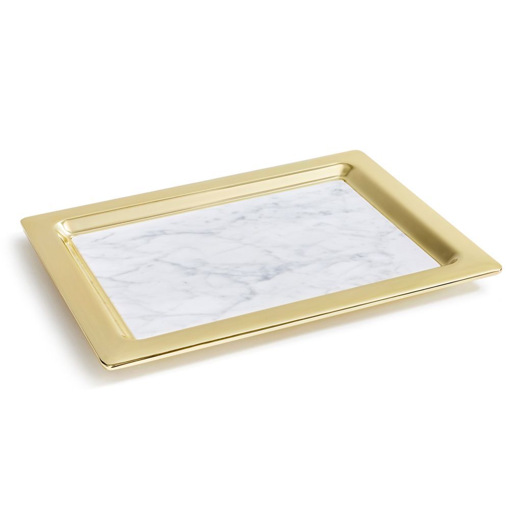 ANNA NY Dual Tray Marble