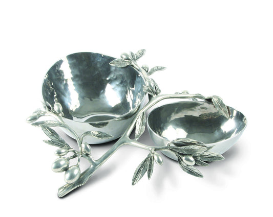 Olive Double Serving Bowl