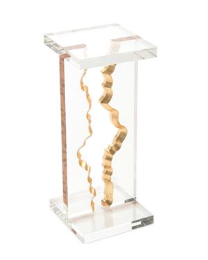 Gold Landscape Martini Table
