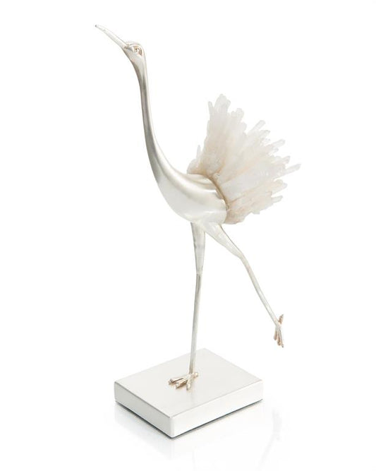 Quartz Egret Stretching