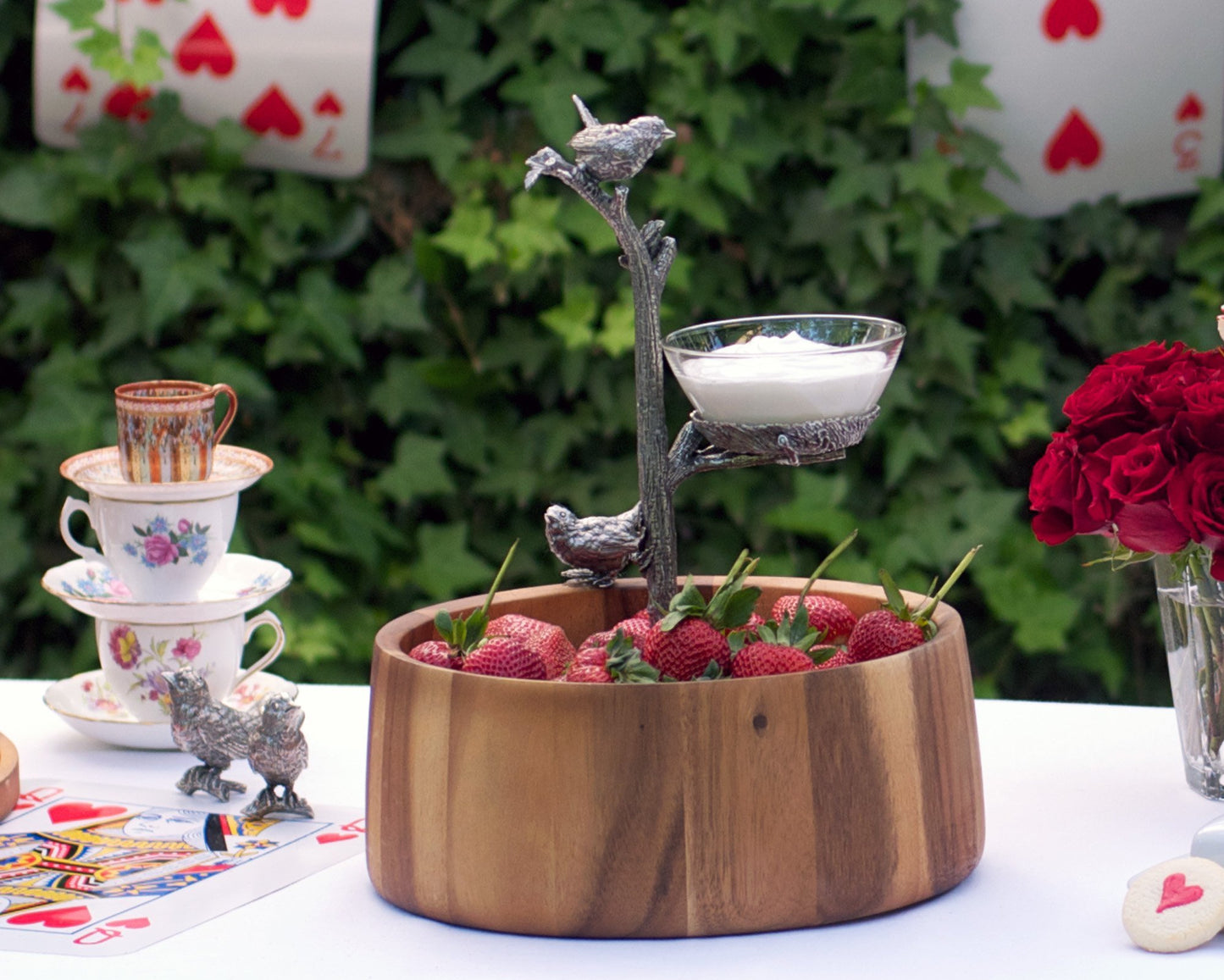 Song Birds Nesting Dip Bowl