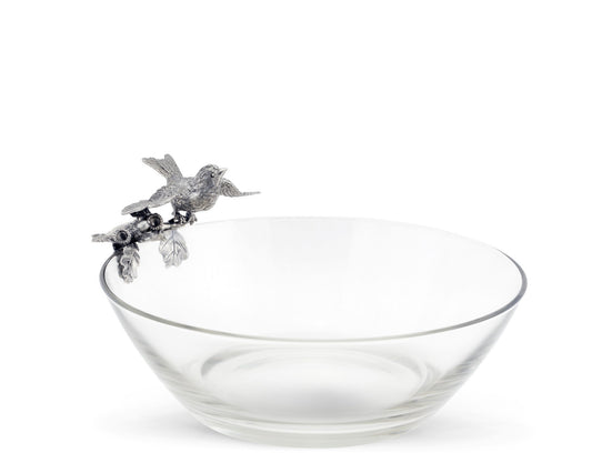 Song Bird Glass Bowl