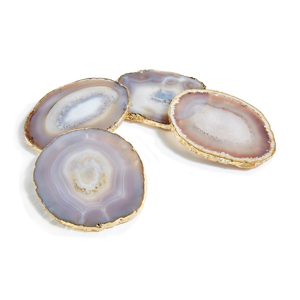 ANNA NY Lumino Gemstone Coasters