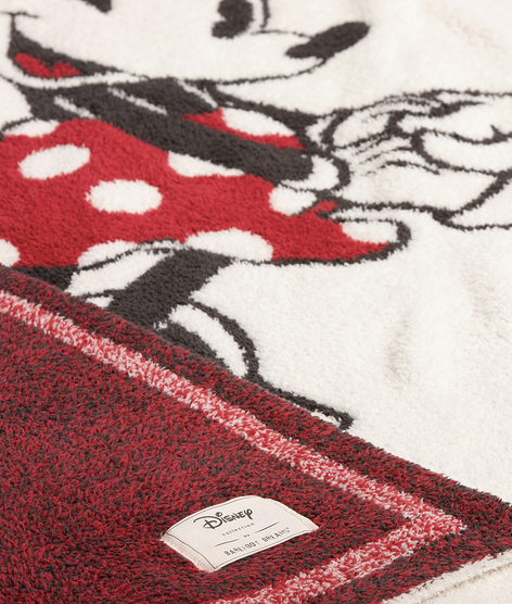 BAREFOOT DREAMS: The COZYCHIC CLASSIC DISNEY MICKEY & MINNIE MOUSE BABY BLANKET