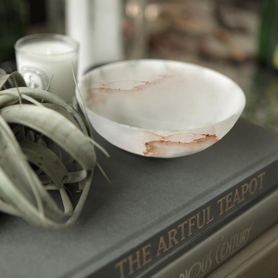 ANNA NY Tondo Bowl Alabaster