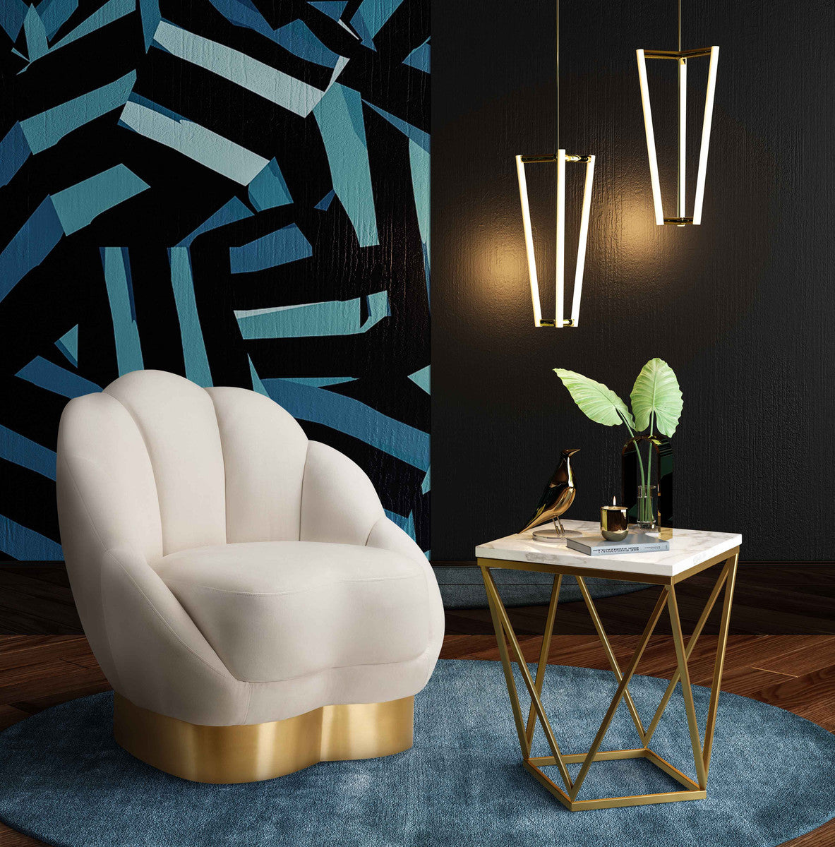 Bloom Velvet Chair