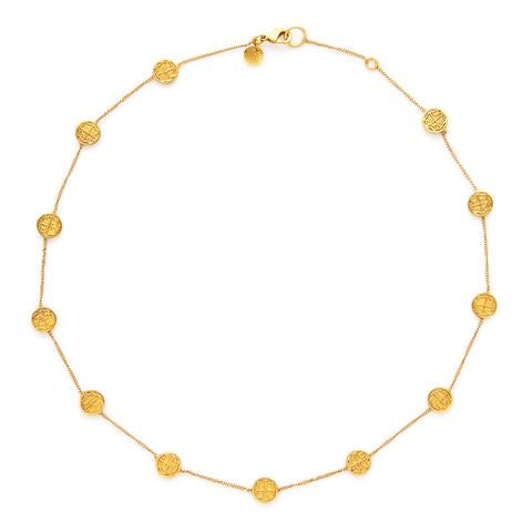 Valencia Delicate Station Necklace