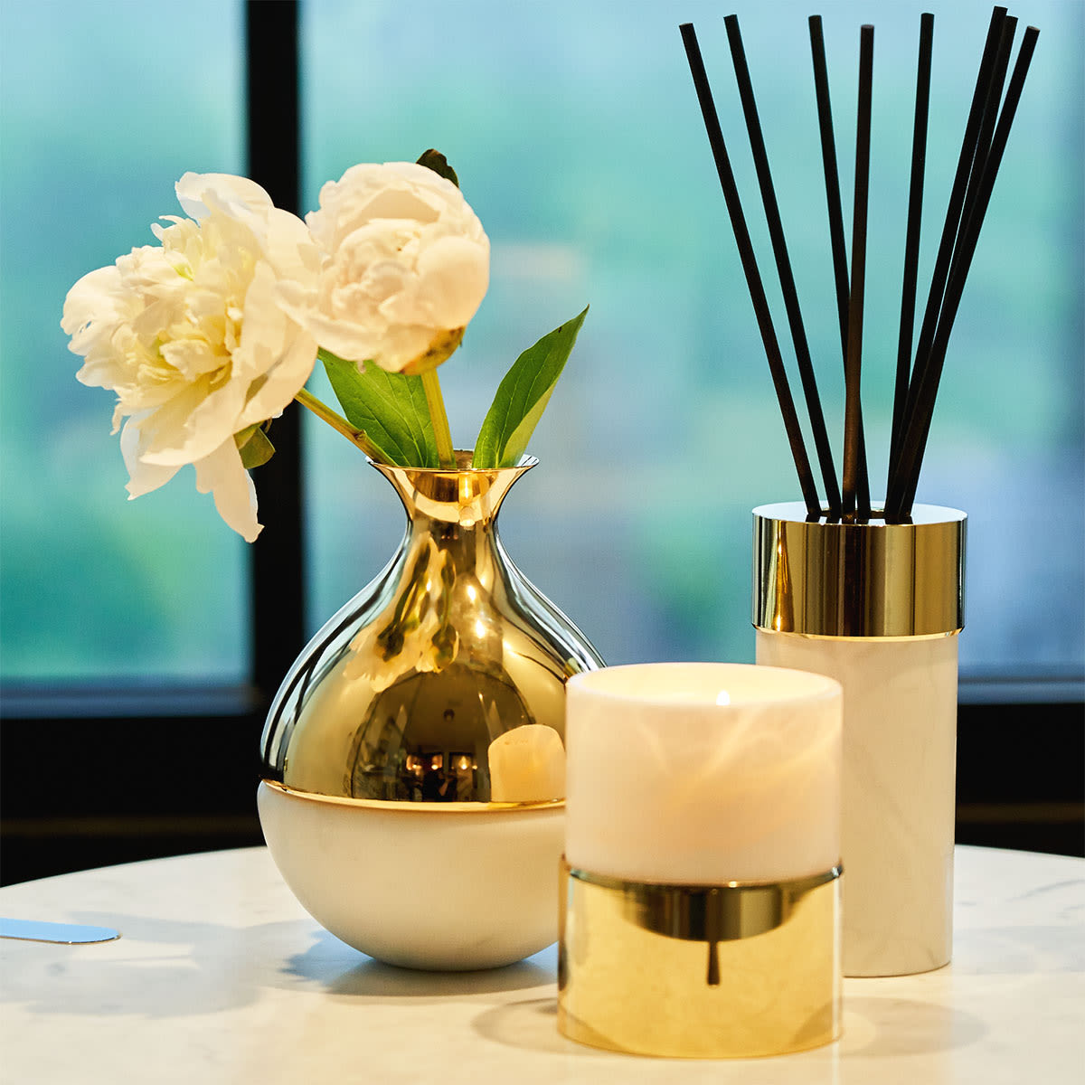 ANNA NY Dual Bud Vase