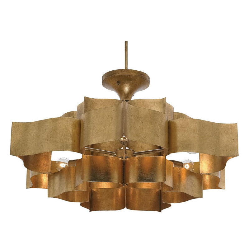 Grand Lotus Chandelier - Tilted up