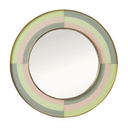 Harlequin Round Mirror