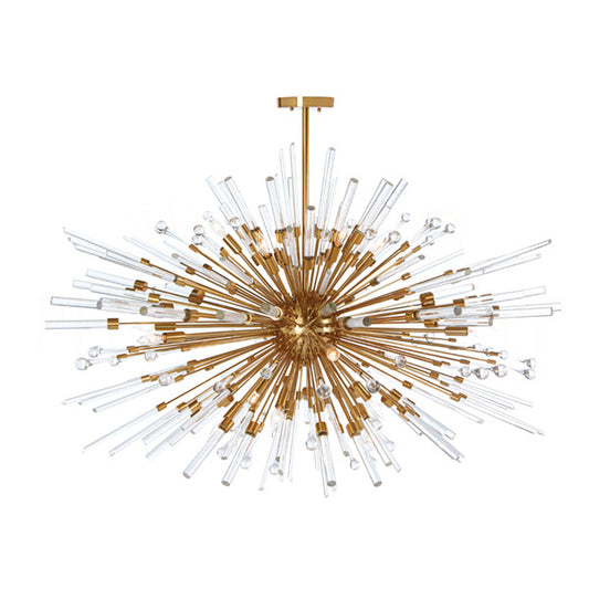 Antique Brass Goliath Star Chandelier