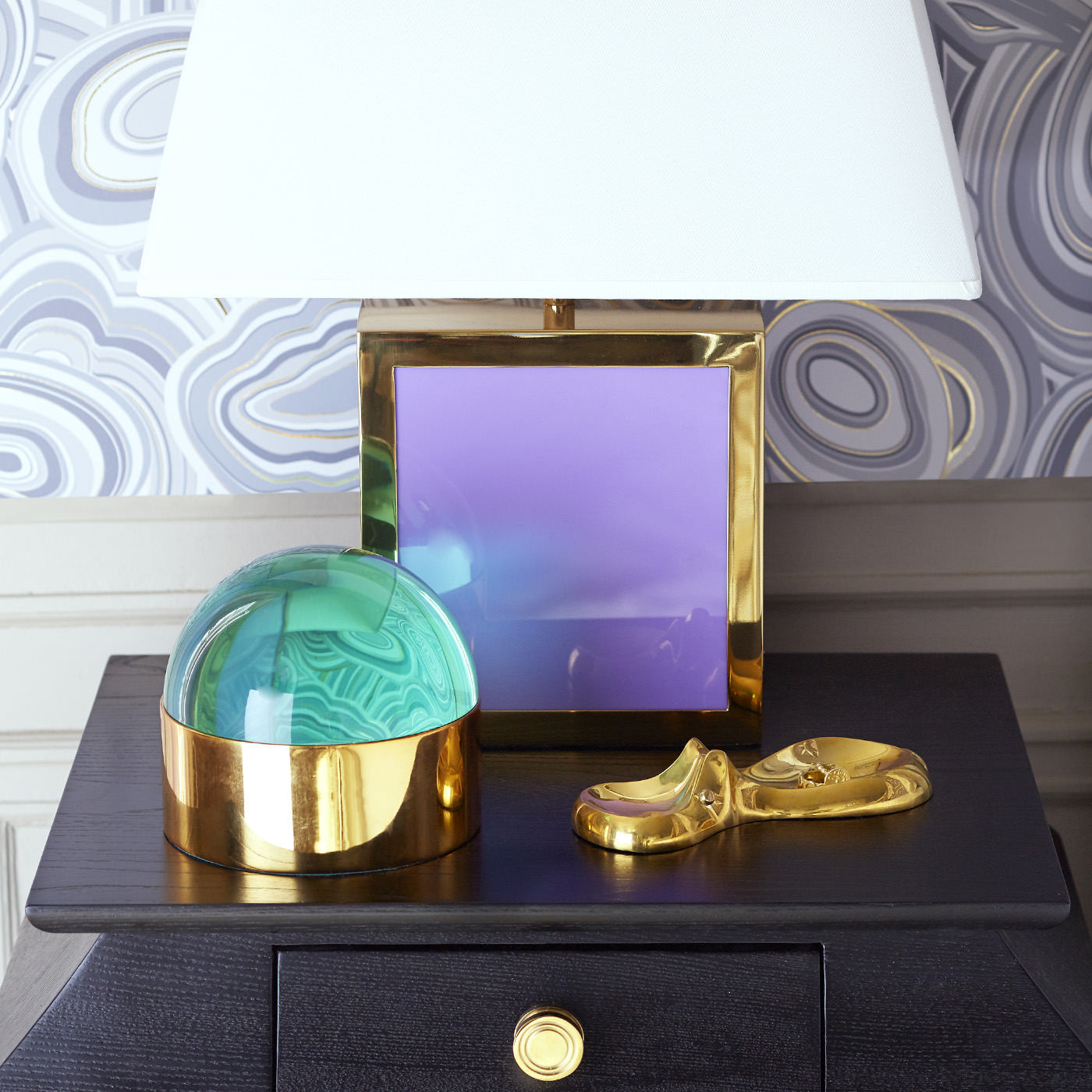 MEDIUM GREEN GLOBO BOX