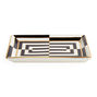 Op Art Rectangle Tray