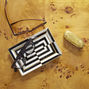 Op Art Rectangle Tray