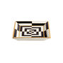 Op Art Square Tray