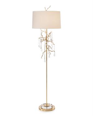 Crystal Drip Floor Lamp