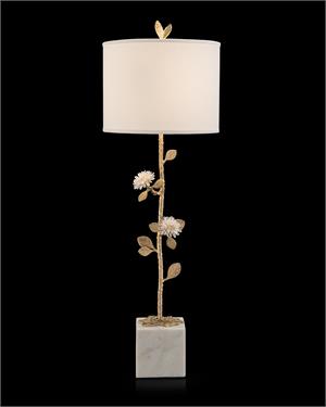 Quartz Flower Table Lamp