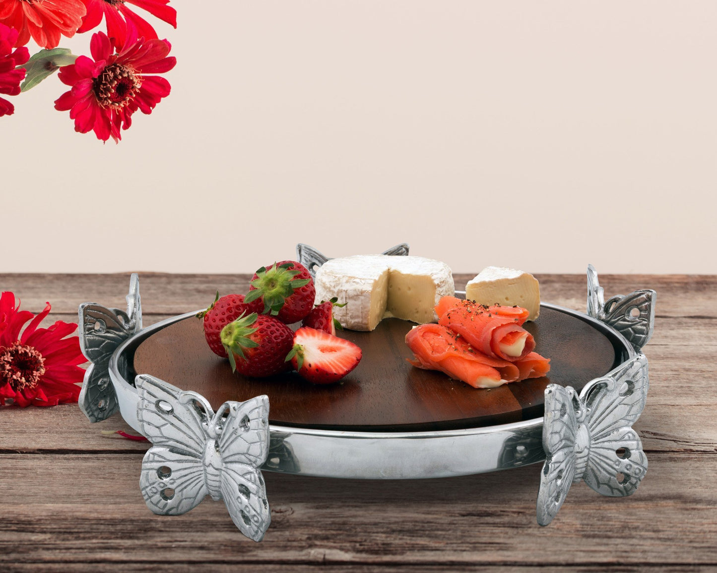 Butterfly Wood Cheese Board