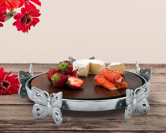 Butterfly Wood Cheese Board