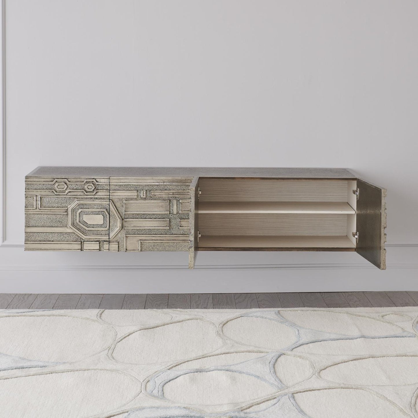 Abstract Block Cabinet