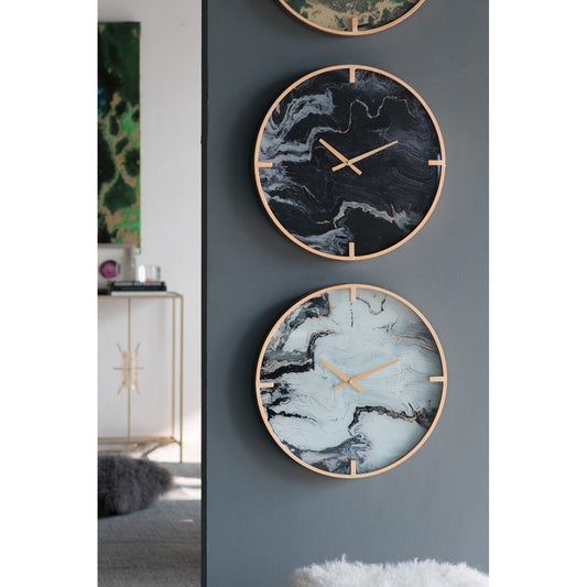White Marble Stone Clock