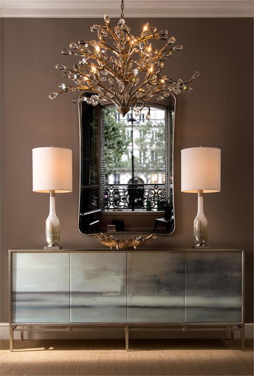 Slated Four Door Credenza