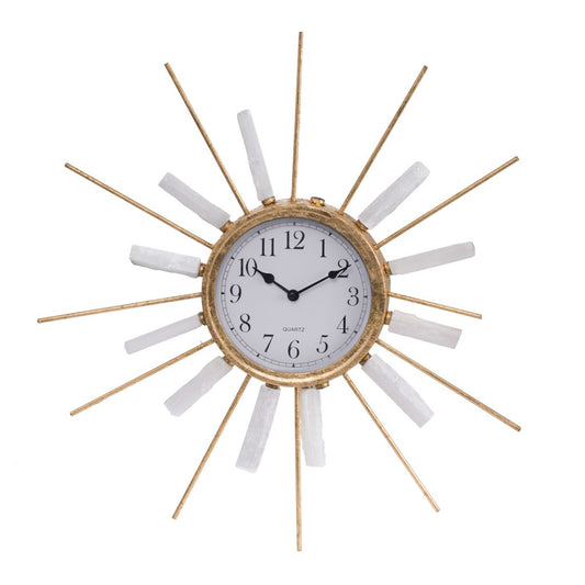 Sunburst Wall Clock