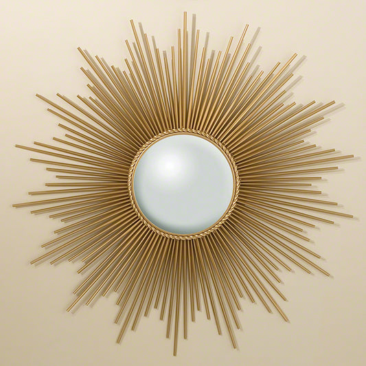 Sunburst Mirror-Gold