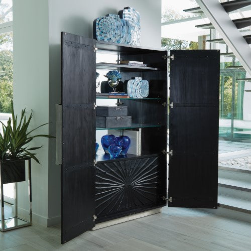 Pleated Cabinet-Tall