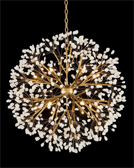 Spherical Twelve Light Chandelier