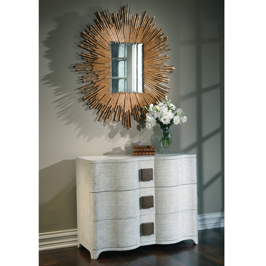 Soleil Mirror-Gold Leaf
