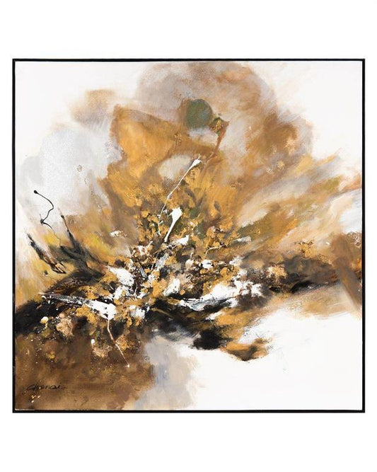 Chen Qi's Small Gilt & Charcoal