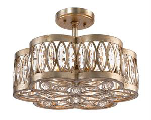 Diamante Six-Light Semiflush
